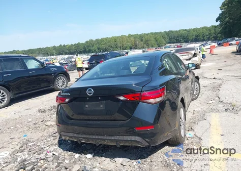 2022 Nissan Sentra S Xtronic Cvt из США, поврежденный, VIN 3N1AB8BV7NY310202